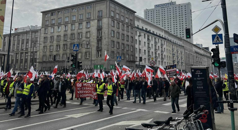 Ilu Rolnik W Pojecha O Do Warszawy Na Protest