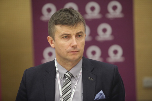 dr Dariusz Teper z Instytutu Ogrodnictwa Zakład Pszczelnictwa w Puławach/ fot. PTWP Współpraca sadowników i pszczelarzy daje obu stronom znaczne korzyści