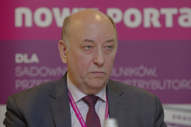 Adam Benedykt Jeznach, członek Stowarzyszenia Polskich Dystrybutorów Owoców i Warzyw Unia Owocowa/ fot. Żelazna studio Członek Unii Owocowej: Żeby zdobyć nowy rynek zbytu, trzeba pokonać wiele barier (video)