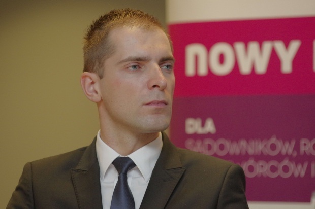 Arkadiusz Sławiński, Menedżer ds. Rozwoju z firmy Agrii Polska/ fot. Żelazna Studio Optymalizacja nawożenia dolistnego według Agrii Polska