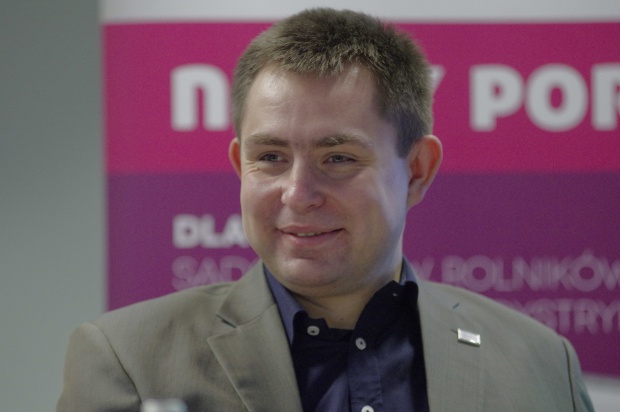 Michał Lachowicz, prezes konsorcjum Appolonia / fot. żelazna studio Nad grupami producentów zebrały się czarne chmury? - relacja debaty (galeria zdjęć)