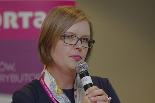 Dominika Kozarzewska, prezes grupy Polskie Jagody / fot. żelazna studio Nad grupami producentów zebrały się czarne chmury? - relacja debaty (galeria zdjęć)