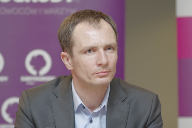 Paweł Pączka, prezes grupy Galster / fot. żelazna studio Nad grupami producentów zebrały się czarne chmury? - relacja debaty (galeria zdjęć)