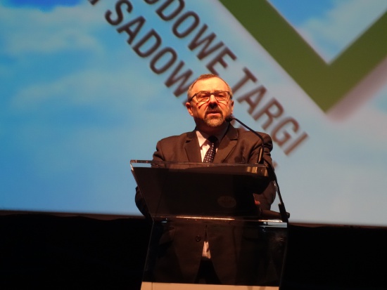 prof. Wiesłąw Bielawski, rektor SGGW w Warszawie/ fot. redakcja sadyogrody.pl Aby polskie jabłka były konkurencyjne, trzeba poprawić ich jakość