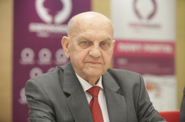 prof. Eberhard Makosz, przewodniczący zarządu Towarzystwa Rozwoju Sadów Karłowych / fot. PTWP Prof. Makosz o perspektywach na nadchodzący sezon jabłkowy