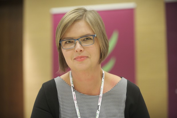 Dominika Kozarzewska, prezes Grupy Producentów Owoców "Polskie Jagody"/ fot. PTWP Polskie borówki doceniane na rynkach zagranicznych za wysoką jakość (wideo)