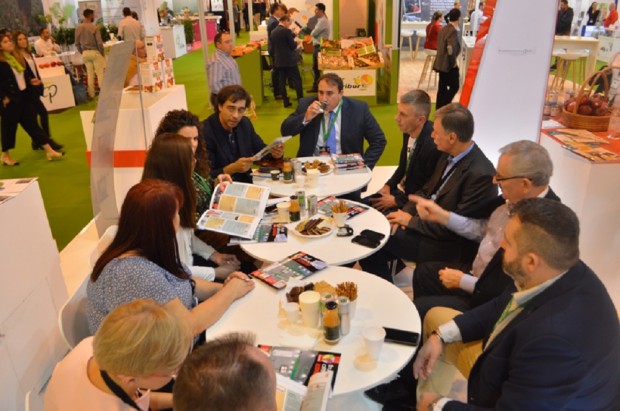 fot. Marzena Prychocka, KZGPOiW Polacy chcą się promować! Wystawcy na targach Fruit Attraction w Madrycie (zdjęcia)