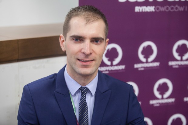 Arkadiusz Sławiński, Menedżer ds. Rozwoju z firmy Agrii Polska/ fot. PTWP Agrii Polska: To może być niełatwy sezon dla przechowywania jabłek (wideo)