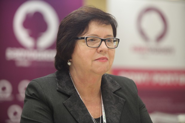 dr hab. Elżbieta Rozpara (prof. IO), kierownik Zakładu Odmianoznawstwa / fot. PTWP Na które jagodowe warto stawiać w uprawach ekologicznych?