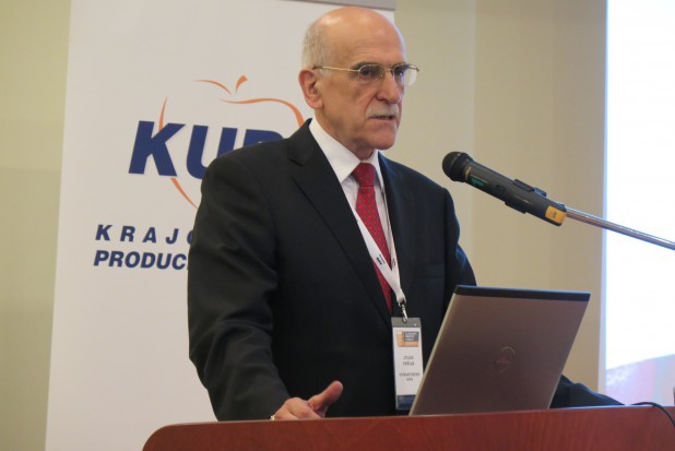 Julian Pawlak, prezes zarządu KUPS/ fot. sadyogrody.pl XXI Sympozjum KUPS: dobre perspektywy branży sokowniczej
