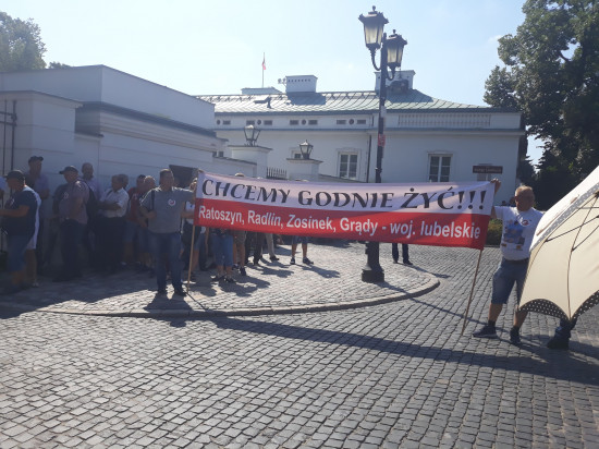 fot. sadyogrody.pl Kolejny raz polscy sadownicy protestują na warszawskich ulicach (galeria zdjęć)