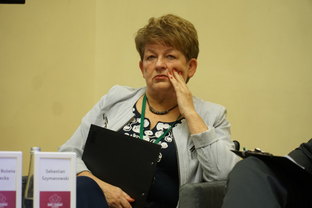 dr hab. Bożena Nosecka, z Instytutu Ekonomiki Rolnictwa i Gospodarki Żywnościowej / fot. PTWP Konferencja "SiO": Debata rynkowa mini relacja (zdjęcia)