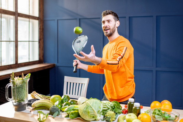 fot. shutterstock Dieta roślinna wspomaga wytrzymałość sportowców