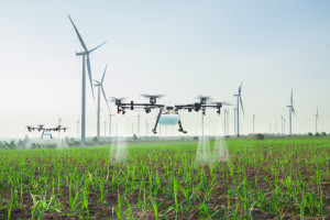 Drony coraz częściej wykorzystywane w rolnictwie