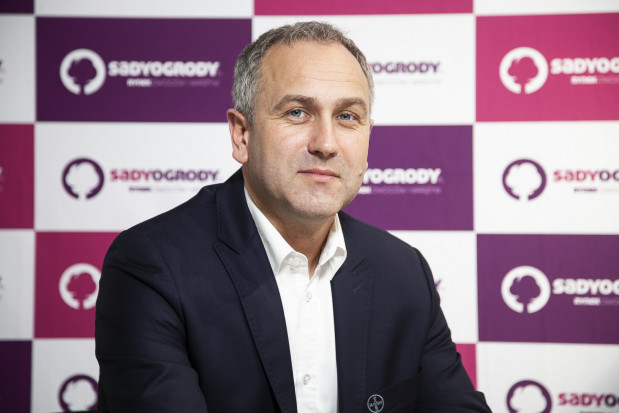 Tomasz Gasparski, kierownik ds. technicznego zarządzania uprawami w firmie Bayer/ fot. Paweł Pawłowski Żelazna Studio Bayer: Wprowadzając nowe produkty kierujemy się zrównoważonym rozwojem (wideo)