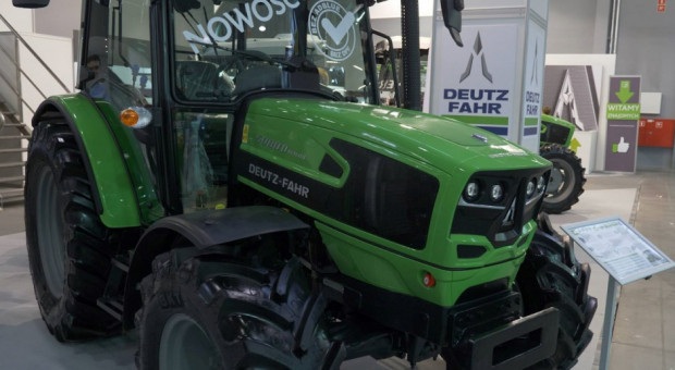 fot. za farmer.pl Podczas Agrotech Deutz-Fahr zaprezentował ciągnik 5080 D Keyline (wideo)