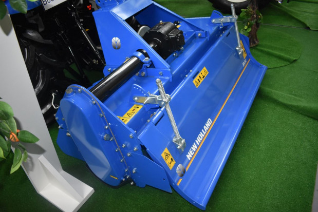 Brona rotacyjna RVH I55AR/ fot. sadyogrody.pl Agrotech 2019: rozwiązania marki New Holland dla sadowników (zdjęcia)