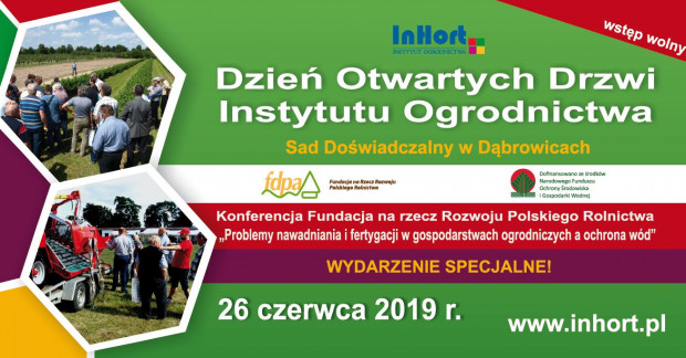 Dzień Otwartych Drzwi Instytutu Ogrodnictwa - 26 czerwca