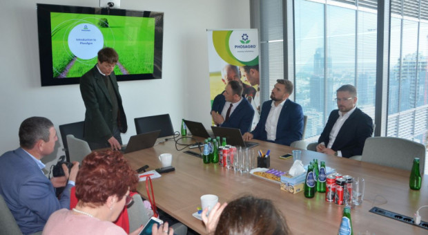 Konferencja firmy PhosAgro Polska, fot. M. Tyszka PhosAgro Polska: ceny nawozów w najbliższym czasie mogą wzrosnąć