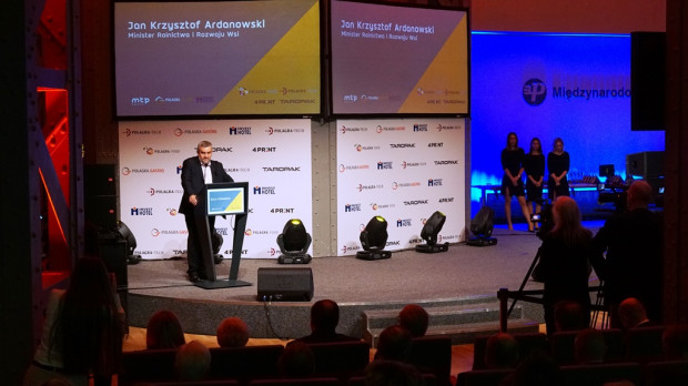 Jan Krzysztof Ardanowski /fot. MRiRW Ardanowski: Polskie rolnictwo jest siłą napędową polskiej gospodarki