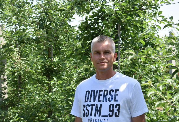 Robert Binkiewicz, doradca firmy Agrosimex/ fot. sadyogrody.pl Binkiewicz, Agrosimex: Słaba jest jakość jabłek; duże ryzyko gnicia w chłodniach
