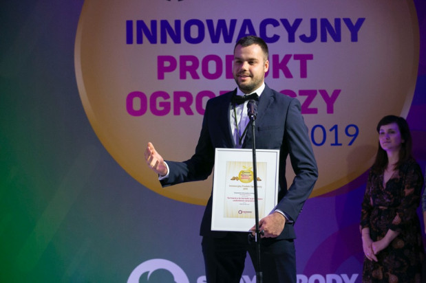 Tomasz Stefaniuk, prezes zarządu firmy Green Sort sp. z o. o. Nagrody w konkursie "Innowacyjny Produkt Ogrodniczy 2019" rozdane. Poznaj zwycięzców (zdjęcia)
