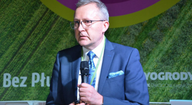 Prof. Wojciech Lipiński, dyrektor Krajowej Stacji Chemiczno-Rolniczej w Warszawie, fot. M. Tyszka NWwR: Pierwsze wnioski po wprowadzeniu dopłat do nawozów wapniowych