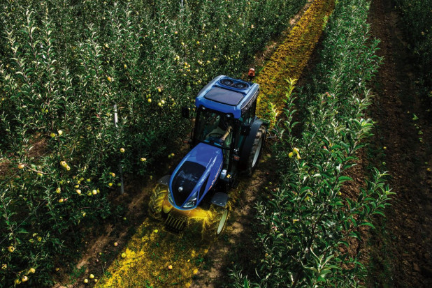 fot. materiały prasowe New Holland z nową amortyzowaną osią przednią w ciągnikach T4 V, N, F