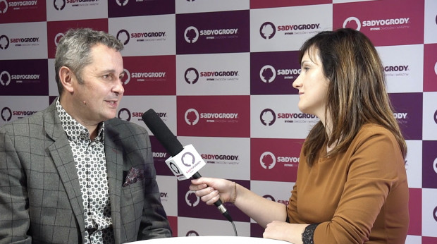 dr Tomasz Lipa, przewodniczący zarządu Towarzystwa Rozwoju Sadów Karłowych / fot. PTWP Dr Tomasz Lipa: Sadownicy oczekują wyższych cen za jabłka, jednak póki co nie ma takiej tendencji (video)