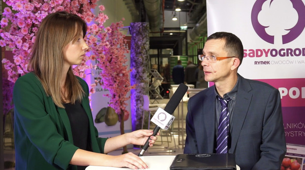 dr Dariusz Paszko z Uniwersytetu Przyrodniczego w Lublinie/ Fot. PTWP Rynek deserowy, sieci handlowe - szansą na rentowną produkcję jagodowych (wideo)