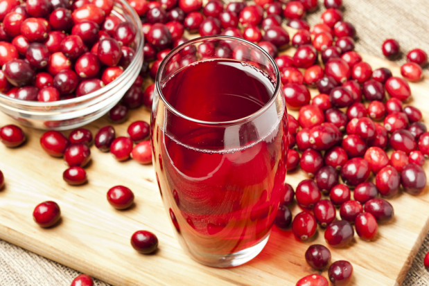 fot. shutterstock Sok z czerwonej borówki może obniżać ciśnienie