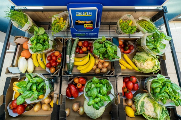 Promocyjne ceny produktów z bliskim terminem przydatności do spożywia; fot. za Lidl Belgium Belgijski Lidl: 1 euro za 3 kg owoców i warzyw z bliskim terminem przydatności
