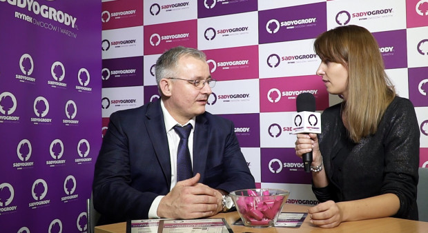 O nowych produktach rozmawiamy z Radosławem Suchorzewskim z firmy Bayer/ fot. PTWP Jakie zmiany w ofercie firmy Bayer dla ogrodników na 2020 rok? (wideo)