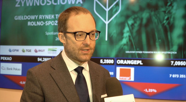 Prezes Giełdy Papierów Wartościowych w Warszawie Marek Dietl, fot. farmer.pl Rusza Platforma Żywnościowa, czyli giełda dla rolników. Start 11 marca (video)