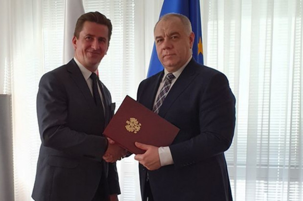Rafał Romanowski i Jacek Sasin; fot. facebook.com/wiceministerRafalRomanowski Były wiceminister rolnictwa zbuduje Krajową Grupę Spożywczą