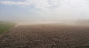 Lubelszczyzna: Susza i silny wiatr spowodowały zamiecie pyłowe