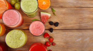 Szklanka soku może być porcją warzyw i owoców dziennie