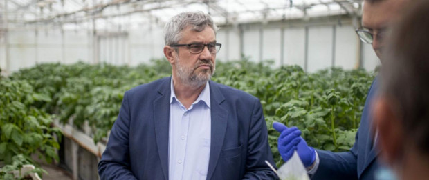 Zakład w Boninie odwiedził minister Jan Krzysztof Ardanowski/ fot. MRiRW MRiRW: Odbudowujemy potęgę polskiego ziemniaka