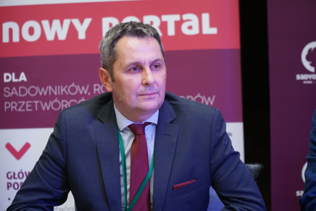 dr Tomasz Lipa, przewodniczący TRSK/ fot. PTWP TRSK: W tym roku jabłek będzie mniej. Spodziewać się można także problemów z jakością