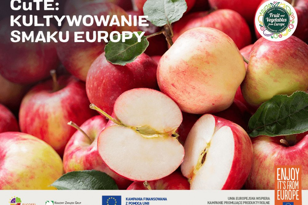Polskie jabłka promowane w ogólnoeuropejskiej kampanii