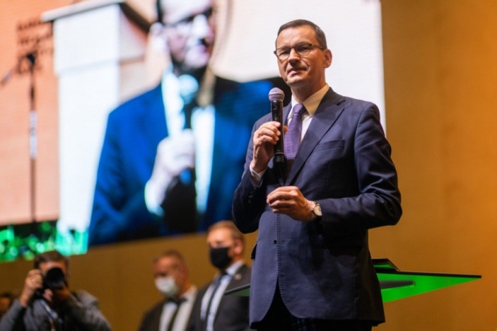 Premier Mateusz Morawiecki / fot. PTWP Premier Mateusz Morawiecki na Europejskim Kongresie Gospodarczym w Katowicach