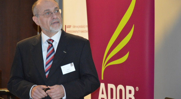 Adam Nawrocki, właściciel i dyrektor Przedsiębiorstwa Produkcyjno-Consultingowego ADOB Sp. z o.o; Fot. K. Szulc ADOB dostarcza nawozy na rynek już od 30 lat