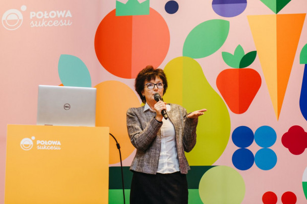Prof. dr hab. Dorota Konopacka, dyrektor Instytutu Ogrodnictwa w Skierniewicach/ fot. materiały prasowe Światowy Dzień Owoców i Warzyw pod znakiem upowszechniania zdrowego jedzenia i integracji sektora (foto +wideo)