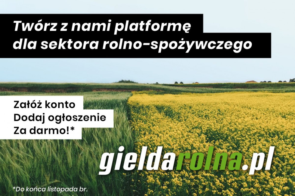 Wystartowała gieldarolna.pl - nowoczesna platforma ogłoszeniowa dla branży rolno-spożywczej