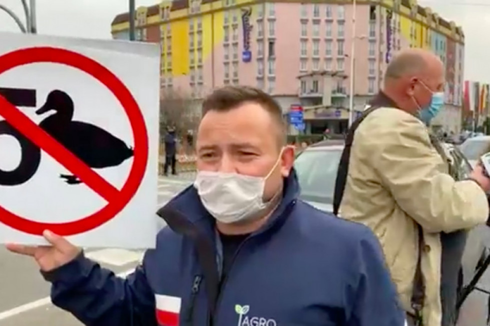 Warszawa: rozpoczął się protest rolników przeciwko nowelizacji ustawy o ochronie zwierząt