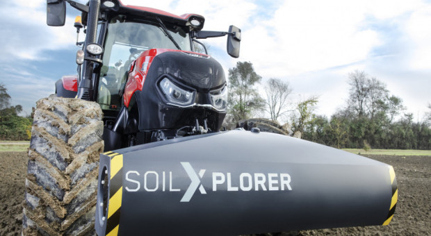 Skaner SoilXplorer pozwala na przeprowadzenie w czasie rzeczywistym analizy pionowej struktury gleby/ fot. materiały prasowe Pomiar gleby w czasie rzeczywistym za pomocą skanera