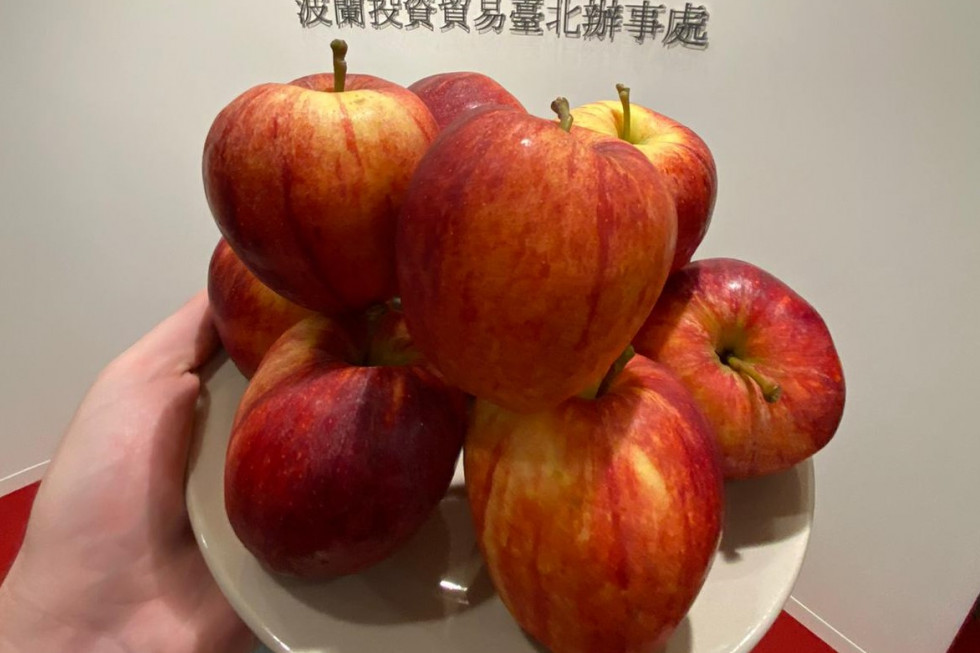 Pierwsze jabłka z GPO Galster dotarły do Tajwanu