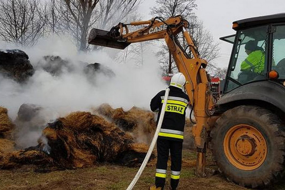 Zdjęcie poglądowe, fot. farmer.pl Spłonęła sterta słomy pod Nysą