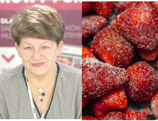 Bożena Nosecka, ekspertka z Instytutu Ekonomiki Rolnictwa i Gospodarki Żywnościowej/ fot. Żelazna Studio Dr Nosecka: Spadły ceny i eksport mrożonej truskawki. Winna jest jakość