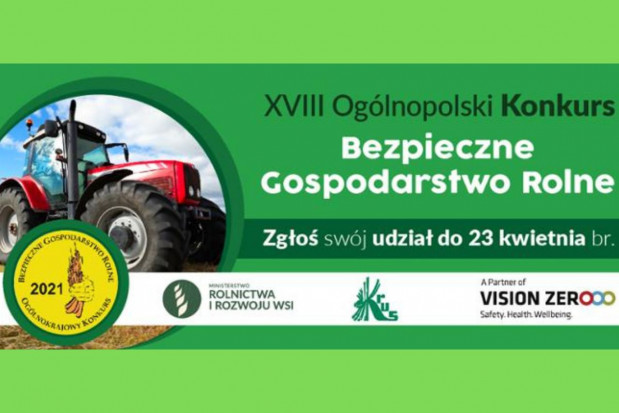 KRUS z konkursem "Bezpieczne Gospodarstwo Rolne" KRUS organizuje konkurs na "Bezpieczne Gospodarstwo Rolne"